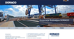 Desktop Screenshot of doraco.pl