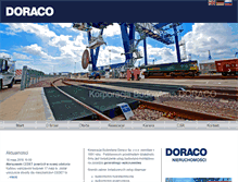 Tablet Screenshot of doraco.pl
